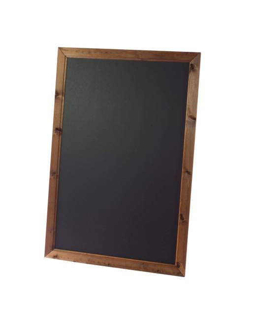 Framed Blackboard Oak Finish 1236x736mm