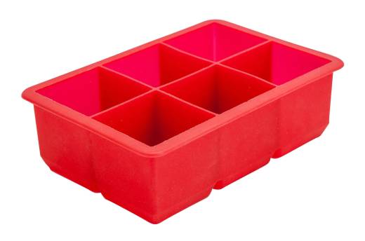Silicone Ice Cube Mould Black 8 Cavity