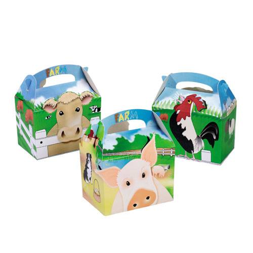 Farm Childrens Party Box - No Content (x250)