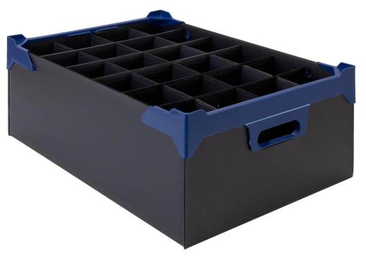 Glass Storage Box - 24 10oz Hi Balls 500x345x165mm (x5)