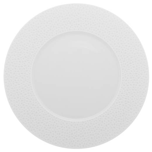 Collection L Perles de Rosee Round Dinner Plate 32cm (x3)