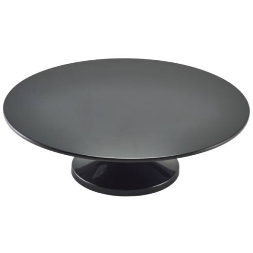Black Melamine Cake Stand 33cm/13in