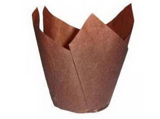 Brown Tulip Muffin Wraps 175x50mm (x2000)
