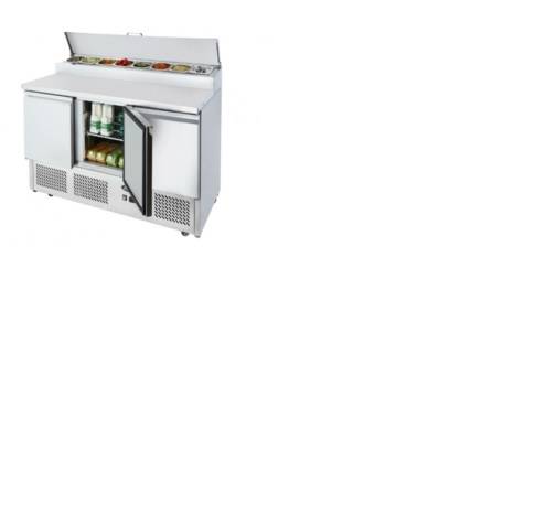 Atosa 3 Door Open Top Saladette 1365x700x1100 380L