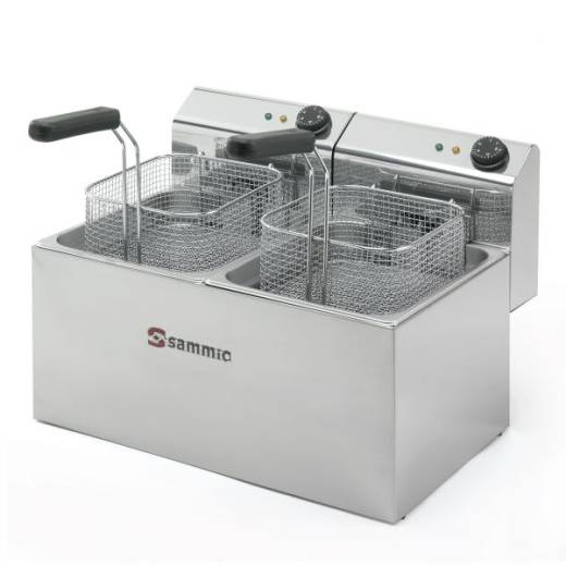 Sammic F-8+8 230/50-60/1 Twin 6L Tank Fryer