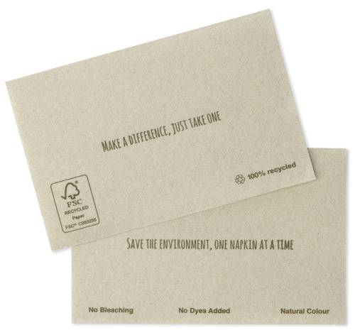 Xpressnap Extra Soft Natural Environmental Print Napkin N4 (x8000)