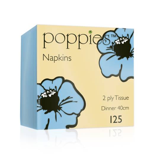 Napkin 40cm 2 Ply 8Fold Baby (x2000)