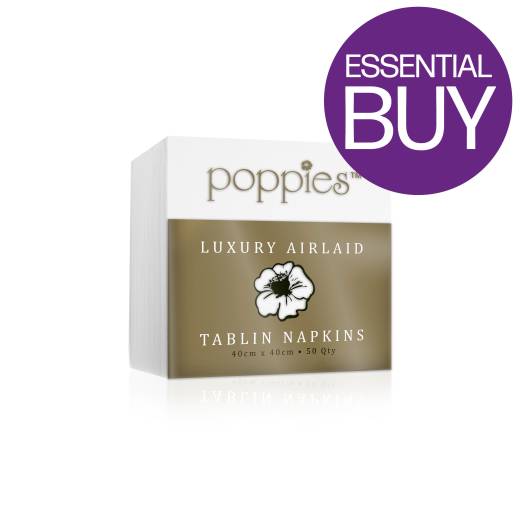 Tablin Napkin 40cm White (x500)