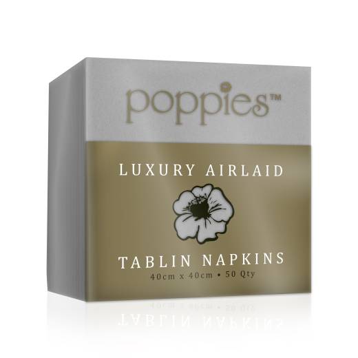 Dunisoft Napkin 40cm 8Fold Grey (x500)