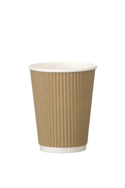 Ripple Cup 12oz Kraft (x500)