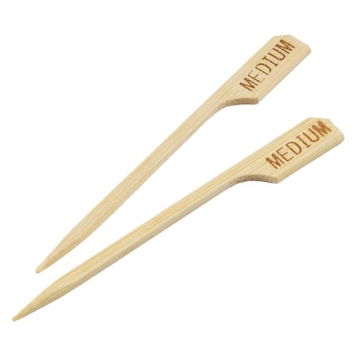 Bamboo Steak Markers 9cm/3.5in Medium (x100)