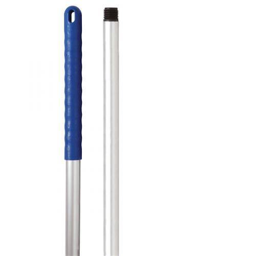 Aluminium Hygiene Handle T1 Screw Thread 125cm Blue