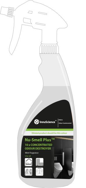 Nu-Smell Plus 10X Concentrate Spray Bottles (x6)