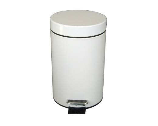 Pedal Bin White 3L