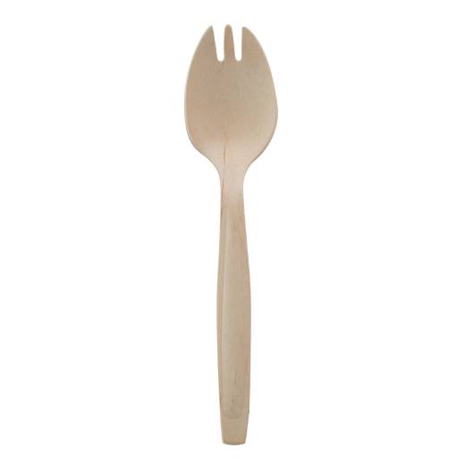 Wooden Disposable Spork 144mm (x1000)