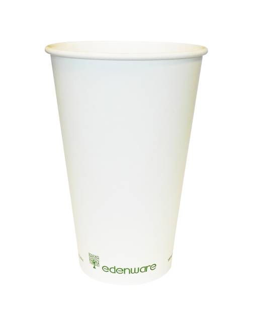 Edenware PLA Lined White 16oz Single Wall (x1000)