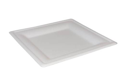 Enviroware Bagasse Square Plate 15cm (x500)