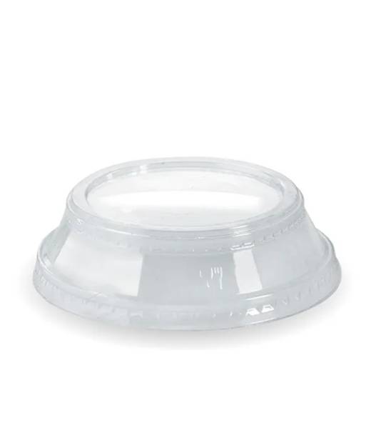 BioPak PLA Domed Lid no Hole for 9/12/16oz Tumbler (x1000)