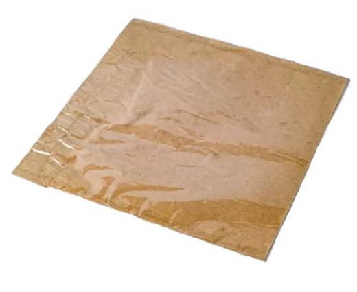 PLA Film Front 10x10in Kraft Bag (x1000)