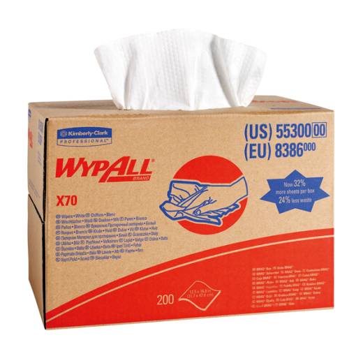 Wypall X70 Cloths Brag Box (x200)