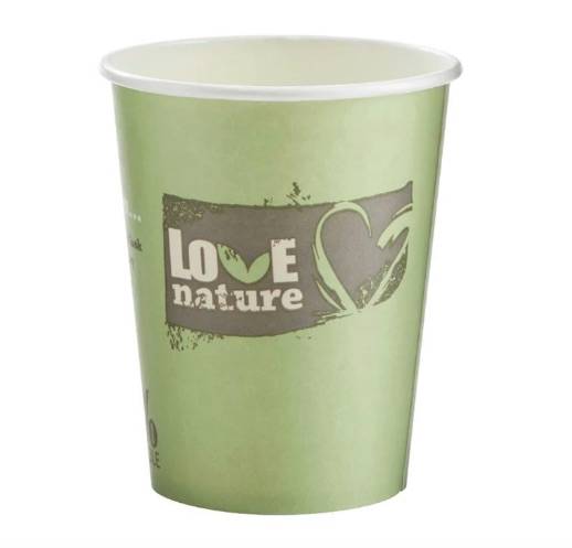 Bioware Love Nature Single Wall Hot Cup 8/9oz (x2000)