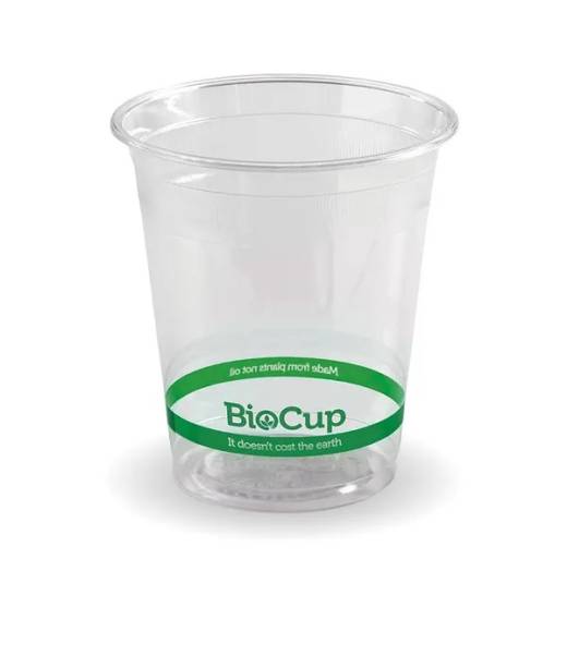 BioPak PLA Clear Tumbler 200ml/7oz 76mm (x2000)