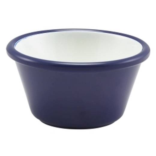 Two Tone Melamine Ramekin Blue And White 59ml/2oz (x24)