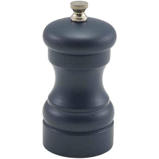 Blue Wooden Salt/Pepper Grinder 10cm (x6)