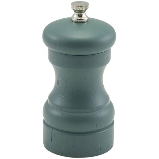 Grinder Olive Green Wooden Salt/Pepper 10cm (x6)