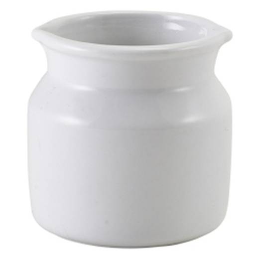 Genware Porcelain Mini Milk Churn 7.5cl/2.6oz (x12)