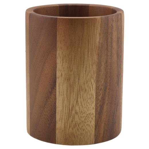 GenWare Cutlery Cylinder Acacia Wood