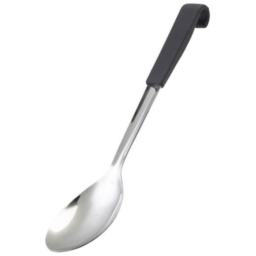 Black Handled Serving Spoon 35cm