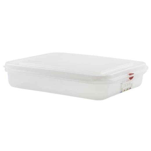 GN Storage Container 1/2 - 6.5cm Deep 4L (x6)