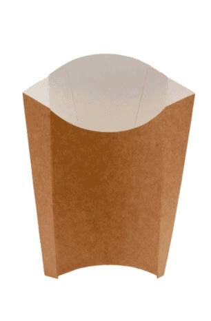 Kraft Chip Scoop (Standard) 55x135x130mm (x500)