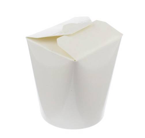 BioPak Kraft PLA Lined Noodle Box 16oz (x500)