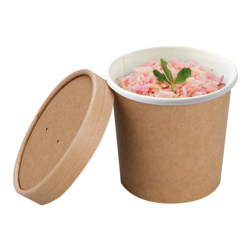 Compostable Souper Cup Kraft 12oz/350ml (x500)