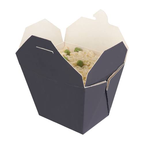 Multi-Food Box Black 750ml/26oz 118/84x97/63x92mm (x250)