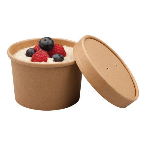 Microwaveable Kraft Souper Cup 8oz/225ml (x500)