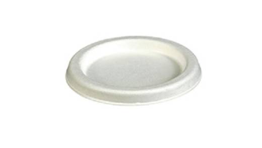 Biopak Natural Bagasse Portion Pot Lid for 2oz (x1000)