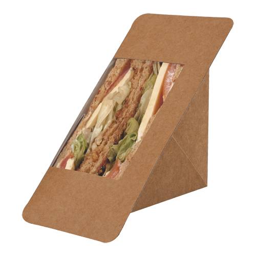 Kraft Heat Seal Sandwich Pack 77/65 (x500)