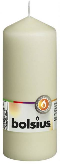 Pillar Candle Ivory 150x60mm (x10)*
