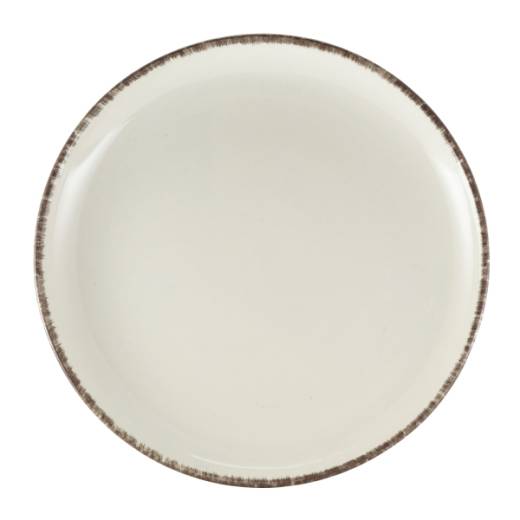 Terra Stoneware Sereno Grey Coupe Plate 27.5cm (x6)