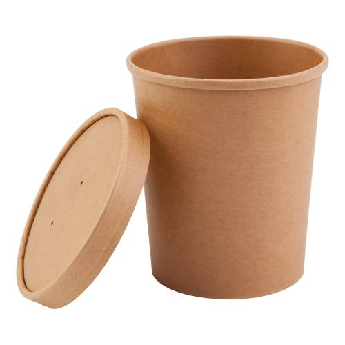 Microwaveable Kraft Souper Cup 32oz/900ml (x500)