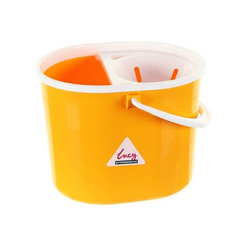 Lucy Oval Mop Bucket Yellow