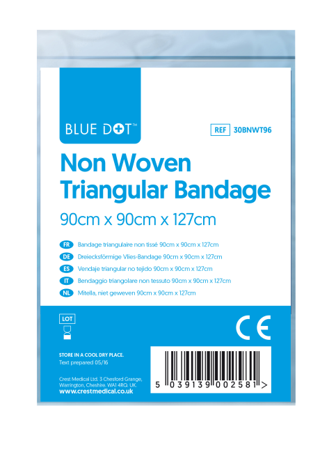 Astroplast Non-Woven Triangular Bandage (95cm x 95cm x 136cm)