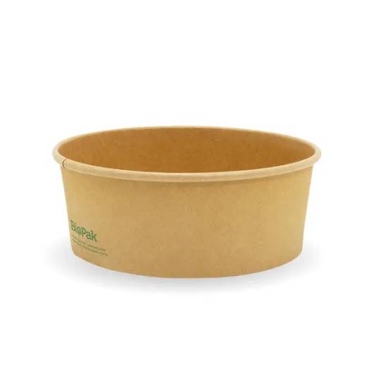 BioPak Kraft PLA Lined Salad Bowl 1300ml (x200)