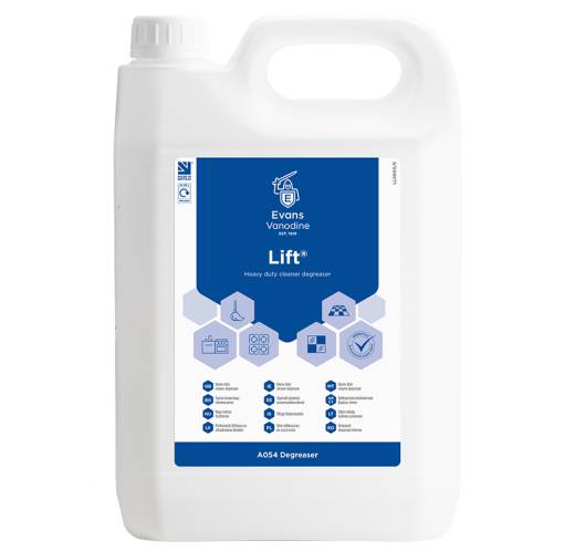 Evans Lift - Heavy Duty Cleaner & Degreaser Unperfumed (2x5L)
