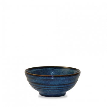 Churchill Bit on the Side Sapphire Ripple Snack Bowl 12cm/4.9in 10oz/28cl (x12)