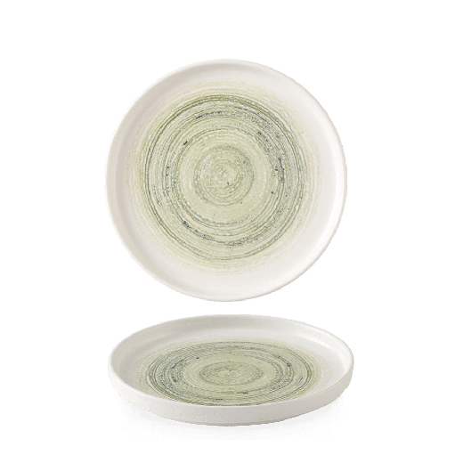 Elements Fern Chefs Walled Plate 15.7x2cm/6.23x0.75in (x6)