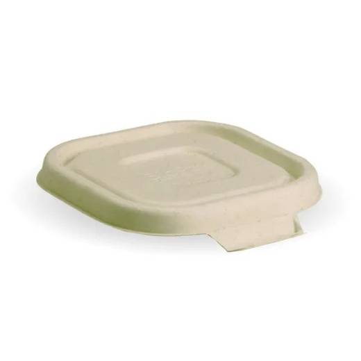 BioPak Natural BioCane Takeaway Lid - for 280/480/630ml (x600)